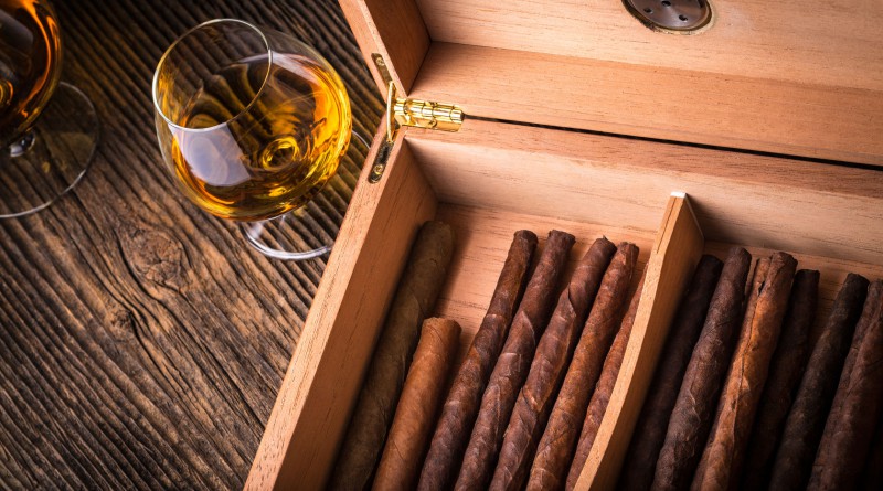 Cigar Humidors for Sale at Prohibition Spirits and Cigar Lounge